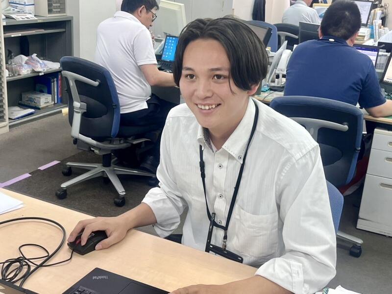 先輩も取引先も優しいのでありがたいです！住宅資材のルート営業(営業,名古屋市中川区)のイメージ画像