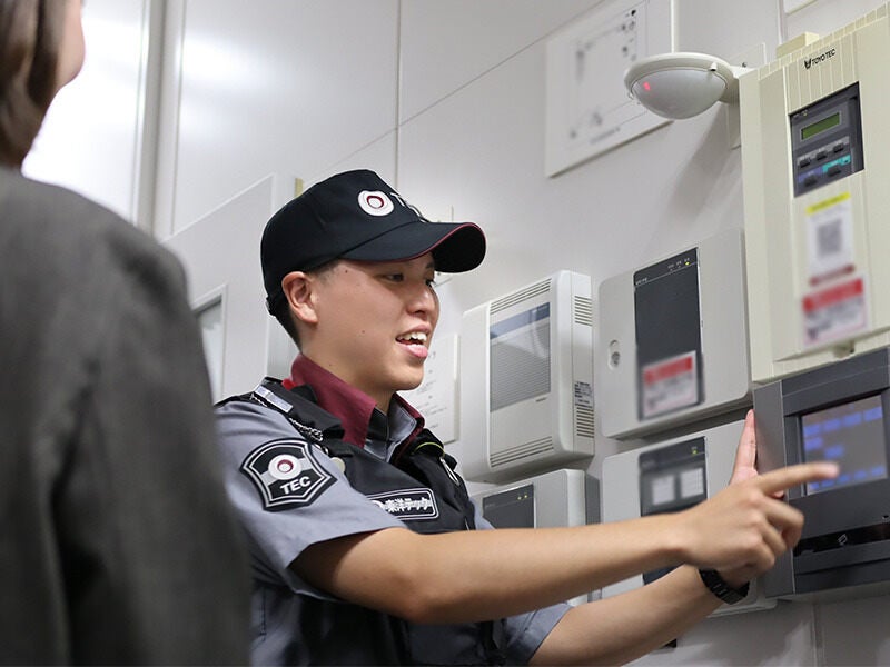 年間休日120日以上｜研修充実。未経験からも始めやすい機械警備(軽作業・物流,大阪市阿倍野区)のイメージ画像