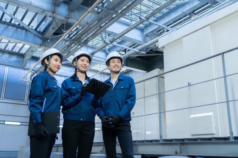 倉庫内でのリーチリフト作業(軽作業・物流,岸和田市)のイメージ画像