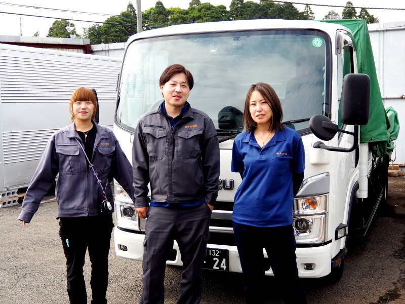 【賞与年3回!!高速利用OK!!】初心者OK!!2ｔ平ボディ車ドライバー(軽作業・物流,八街市)のイメージ画像