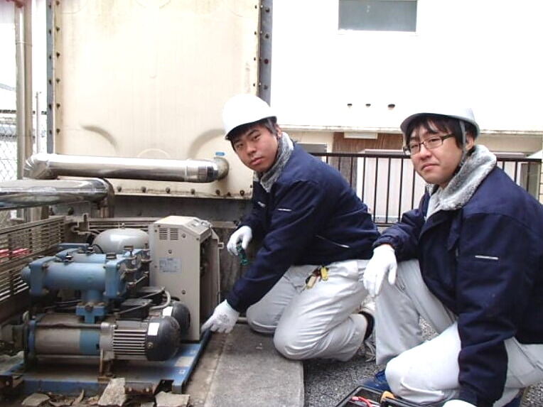 マンション等の給排水設備の清掃や点検のおしごと★初心者大歓迎(サービス,四街道市)のイメージ画像