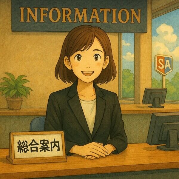 日勤＆長期安定◎安心して働ける受付業務(サービス,淡路市)のイメージ画像