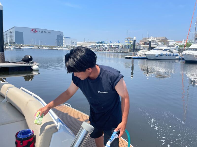 【平日勤務できる方歓迎！】クルーザーの船洗い・清掃スタッフ(サービス,横浜市金沢区)のイメージ画像