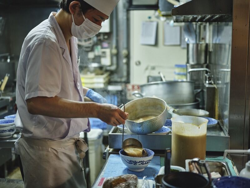 有名店＊実働8hで1万円越え！コスパ最強のつけ麺店/接客/調理(フード・飲食,千代田区)のイメージ画像