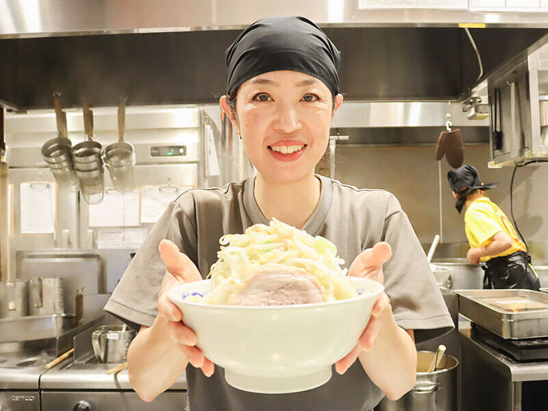 全マシ。茹で前400g。300円のまかない最高すぎ◇接客／髪色自由(フード・飲食,北足立郡伊奈町)のイメージ画像