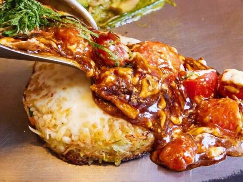 トマトお好み焼きで有名|オシャレな鉄板ダイニング*リニューアル(フード・飲食,姫路市)のイメージ画像