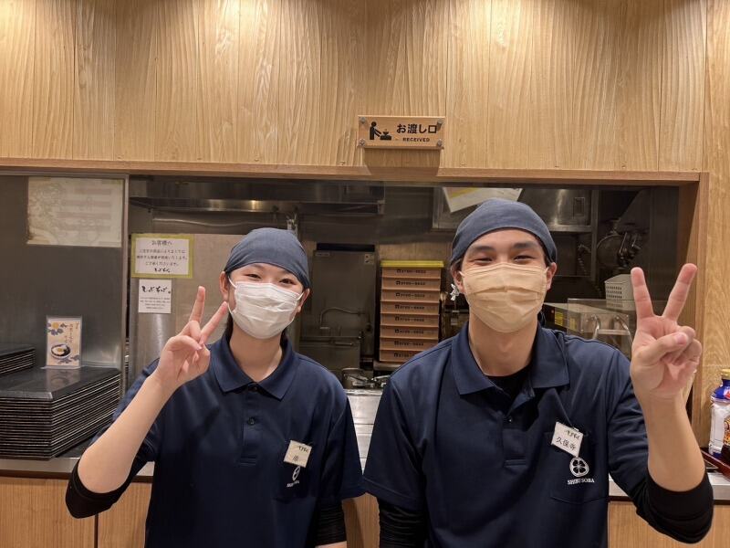 時間・曜日は自分で決定◎1日4時間～OK！そば屋で提供スタッフ(フード・飲食,品川区)のイメージ画像