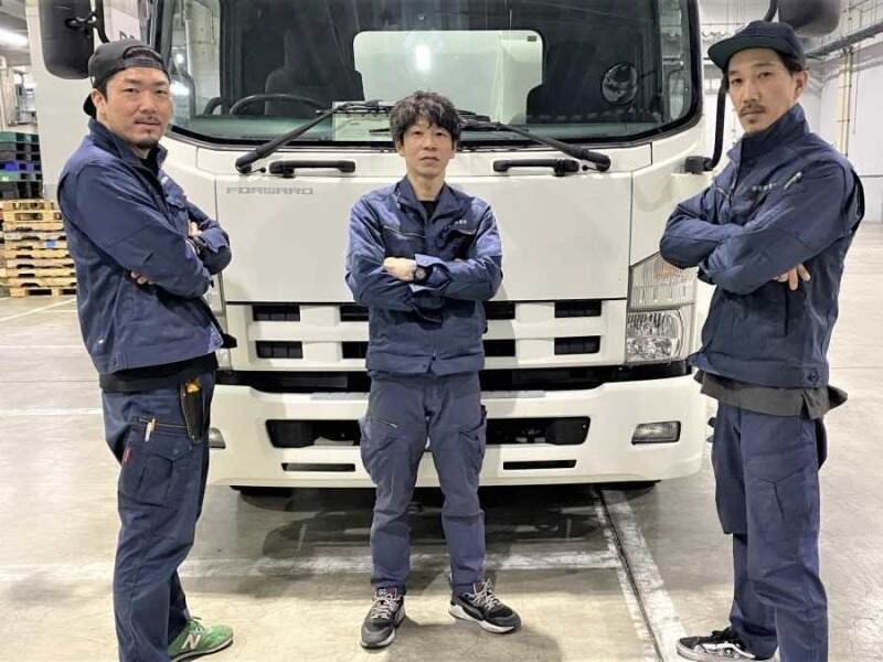 資格取得支援制度あり/無資格・未経験OK夜勤無し/10tドライバー(軽作業・物流,糟屋郡粕屋町)のイメージ画像