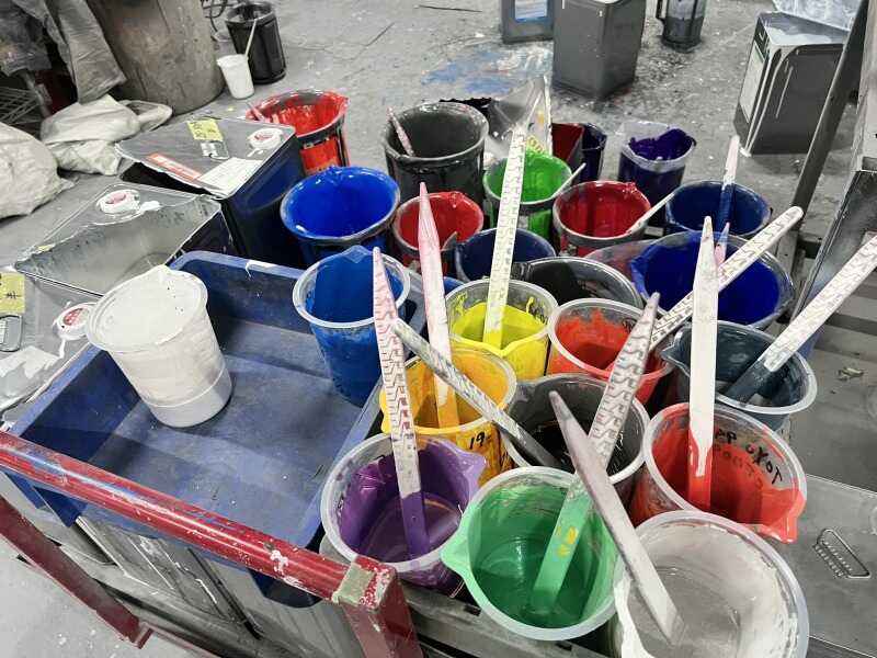 調色＼色の魔法使い募集／機械を使っていろんな色を混ぜて色作り(工場・製造,広島市安佐北区)のイメージ画像