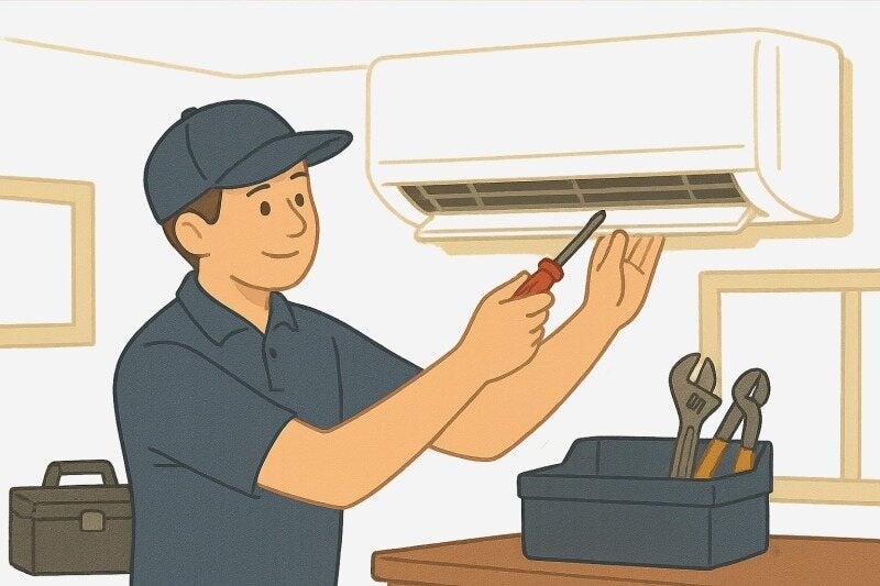 【未経験歓迎】エアコン修理・取付のお仕事！賞与もあり♪(サービス,伊勢崎市)のイメージ画像