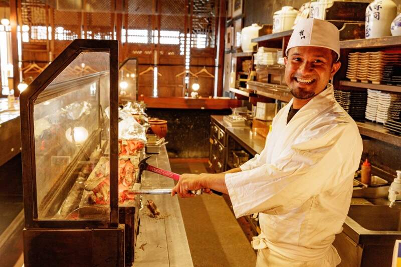 外国人観光客に大人気！和食レストランでカンタン調理補助など(フード・飲食,渋谷区)のイメージ画像